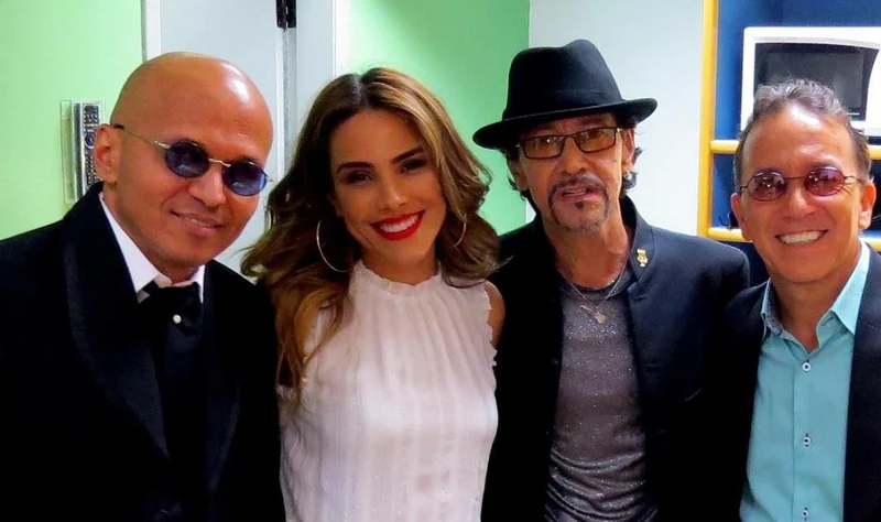 Grupo WER com Wanessa Camargo