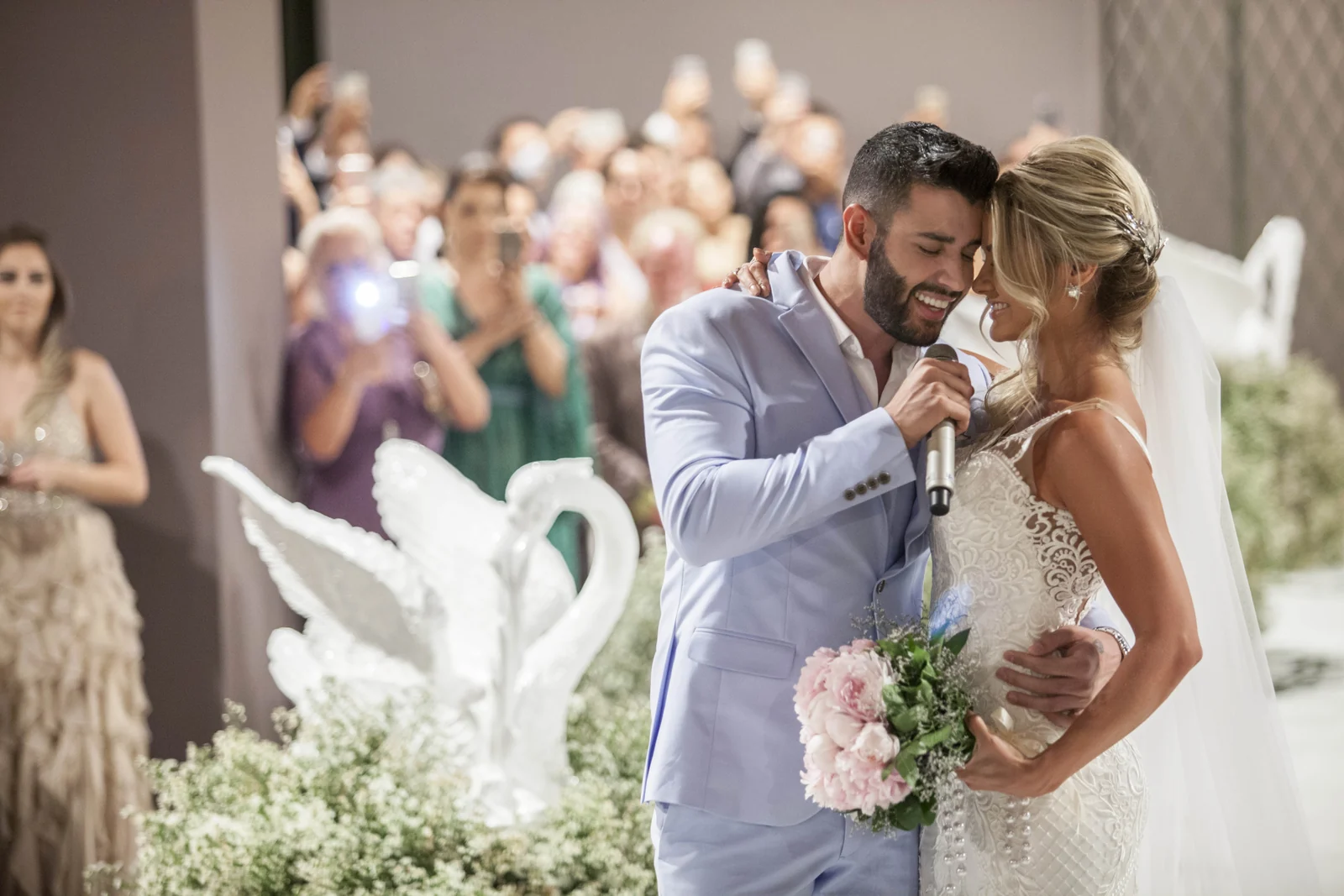 Gusttavo Lima e Andressa Suita em seu casamento